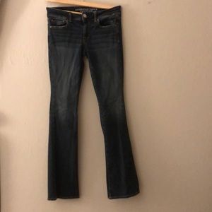 American eagle kick boot jean. size 4